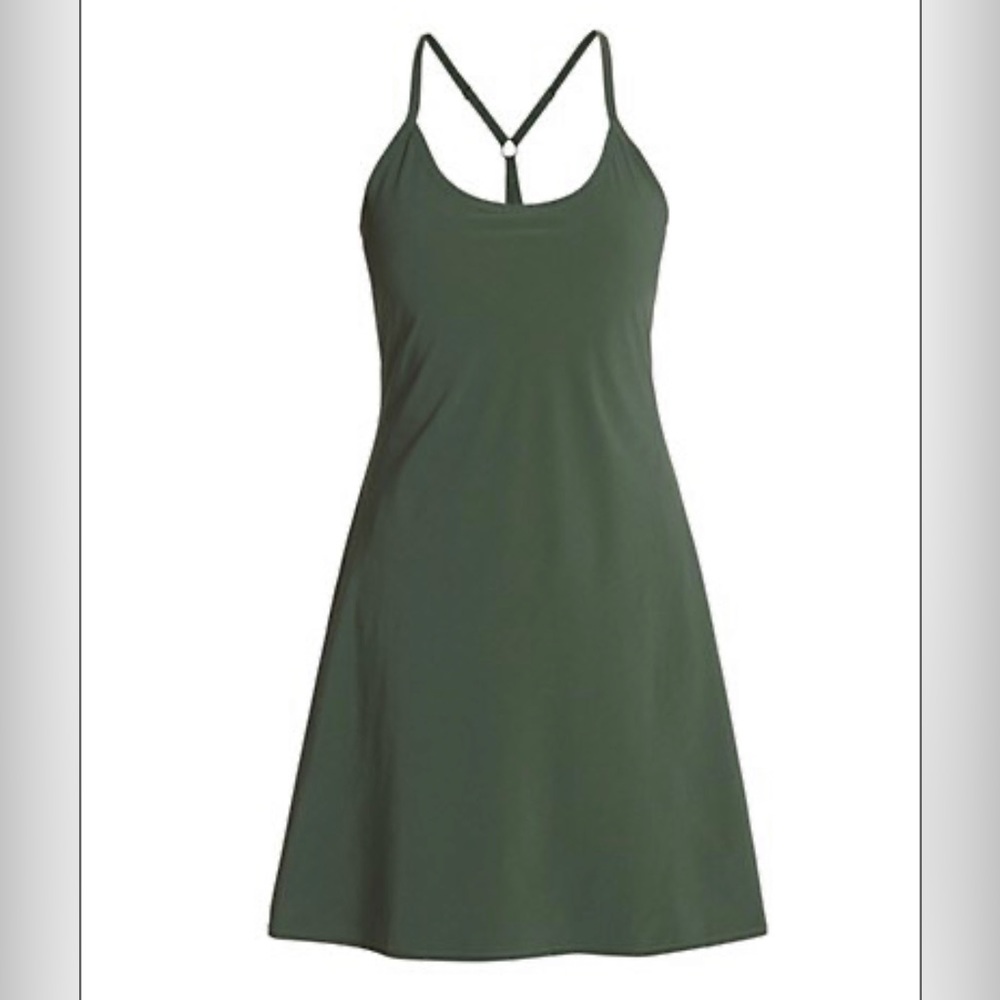 XXS Outdoor Voices Exercise Dress Evergeen